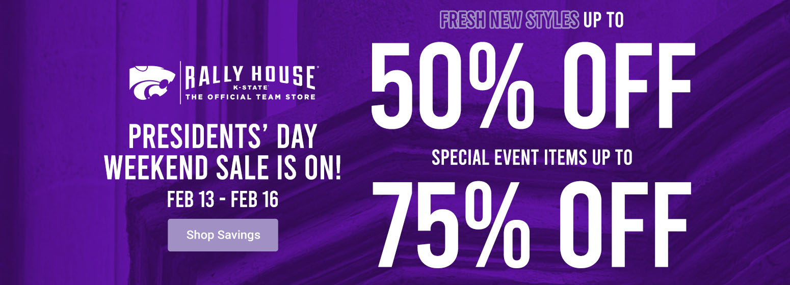 Presidents Day Weekend Sale Is On Feb 13 - Feb 16 Fresh New Styles Up To 50% Off | Special Event Items up To 75% off | Shop Savings