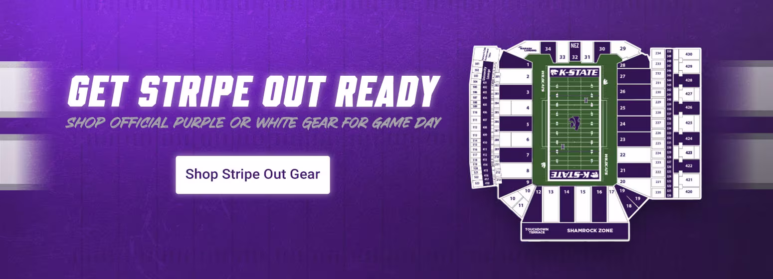 Get Stripe Out Ready | Shop Official Purple or White Gear for Gameday | Shop Stripe Out Gear